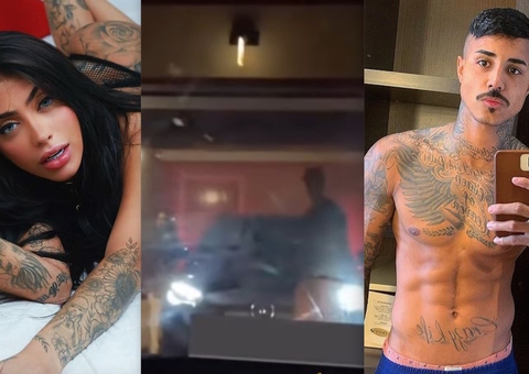 Solteira, MC Mirella é flagrada com MC Livinho em motel; Vídeo  