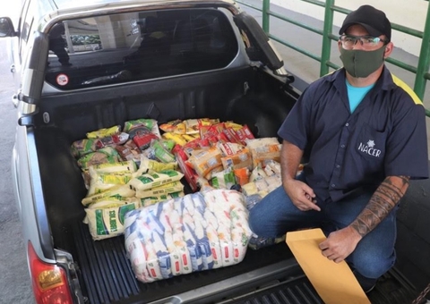 Mesa Brasil Sesc realiza doação de 6,8 toneladas de alimentos em Manaus