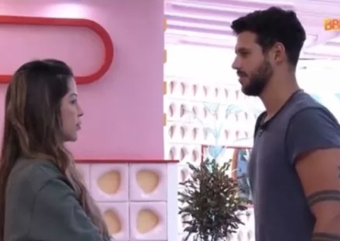 Rodrigo pretende 'ameaçar' Tiago Abravanel para escapar do Paredão 