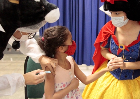 Manaus tem apenas 8% das crianças de 5 a 11 anos vacinadas contra Covid-19 