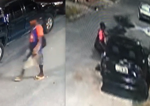 Câmera flagra homem furtando carro estacionado em Manaus; vídeo