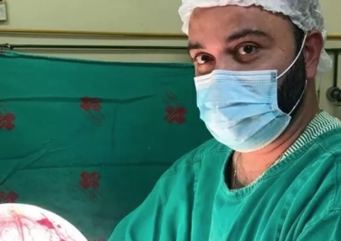 Cisto gigante de 8kg é retirado em cirurgia no Brasil