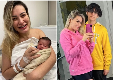 Andressa Urach diz que filho passou mal e primogênito está com covid