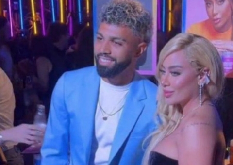 Gabigol prestigia Rafaella Santos em festa e fãs suspeitam reconciliação 