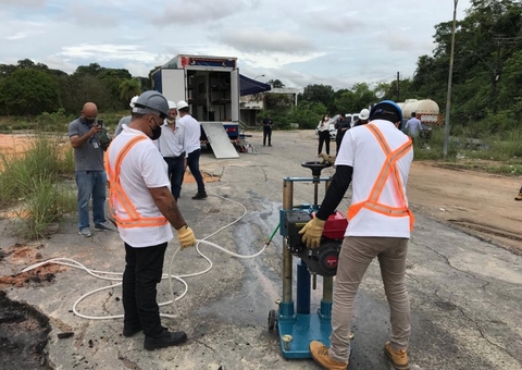 TCE usa sistema móvel para fiscalizar obras no Amazonas