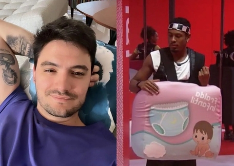Felipe Neto critica atleta em prova de resistência no BBB e equipe de PA rebate
