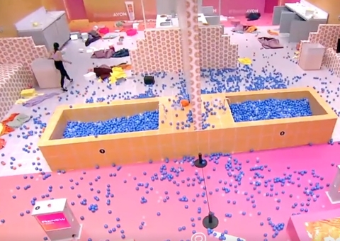 Empolgação de Tadeu narrando Prova do Anjo viraliza: 'No azulejo, no azulejo!'