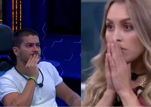 Carla Diaz comemora Arthur Aguiar no quarto secreto do BBB22: ‘Passei a visão'