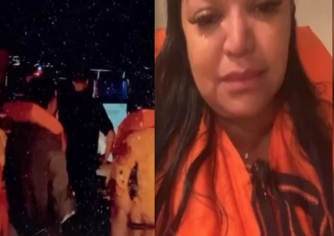 Barco com Jesus Luz e ex-bbb encalha e passageiros entram em pânico