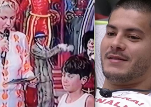 Torcendo por Arthur Aguiar, Xuxa resgata vídeo dele criança em seu programa