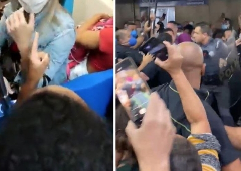 Vídeo: Passageira branca causa revolta ao dizer que cabelo de mulher negra passaria doença