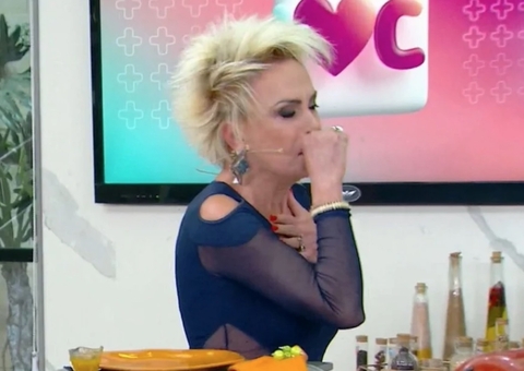 Ana Maria Braga se engasga ao vivo e Mais Você é encerrado às pressas 