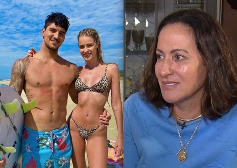 Mãe de Gabriel Medina sobre separação de surfista e Yasmin Brunet: ‘Não era amor'