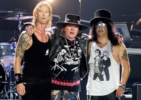 Com ingresso até R$ 1,5 mil, show do Guns N' Roses já tem data em Manaus