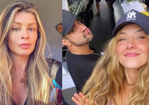 Grazi Massafera deixa comentário em foto de Caio Castro e nova namorada