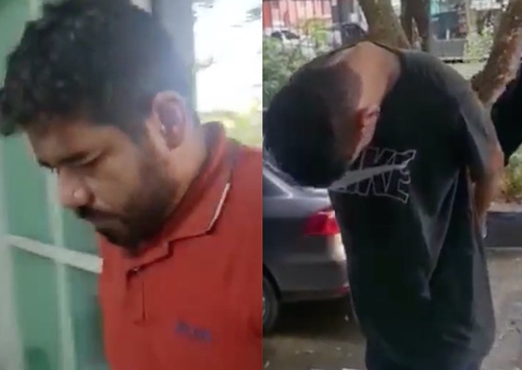 Dupla é presa suspeita de trocar máquinas de cartão e aplicar golpes em postos em Manaus 