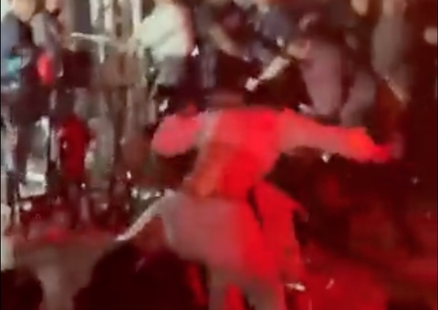 Show de Gusttavo Lima tem briga generalizada entre mulheres; vídeo