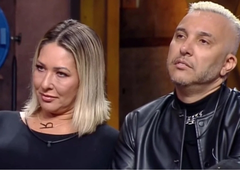 Rogério e Baronesa deixam Power Couple após barraco e quebradeira 