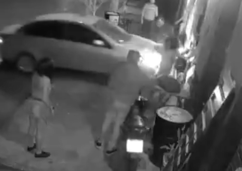 Embriagada, mulher invade bar e atropela namorado em Belo Horizonte 