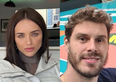 Rafa Kalimann é filmada aos beijos com Bruninho do vôlei