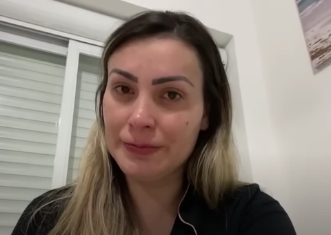 Andressa Urach se revolta após filho dizer que seu marido é controlador: 'vontade de dar uma surra de cinto' 