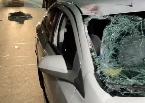 Homem morre ao ser atropelado violentamente na Ponte Rio Negro