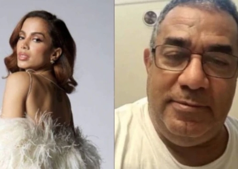 Pai de Anitta recebe alta hospitalar e desabafa: 'Dessa vez não foi fácil'