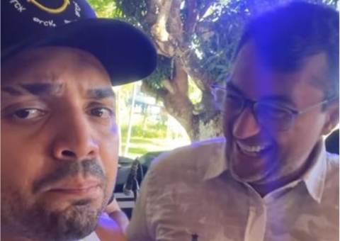 Em Parintins, Tirullipa agita aniversário de Wilson Lima: ‘meu governador’; vídeo