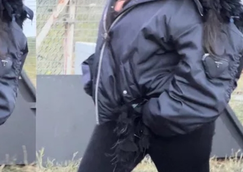 Rihanna aparece em show do namorado pela 1ª vez após dar à luz