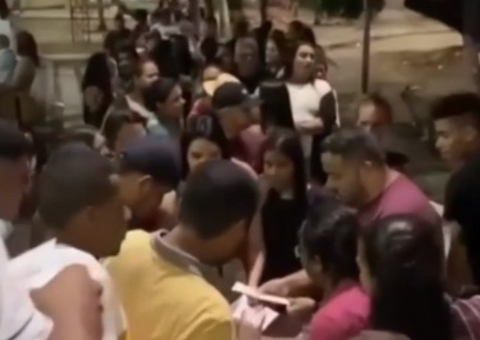 Bingo termina em confusão após 101 pessoas ganharem prêmio de R$ 1 mil; vídeo