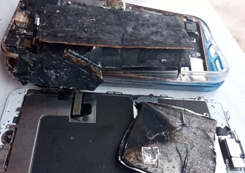  Celular explode em rosto de agricultor e ele pode perder o olho 