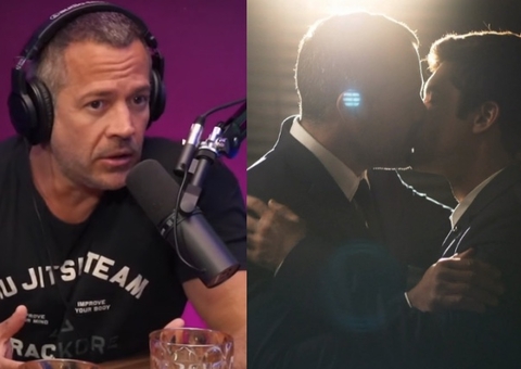 Malvino Salvador diz que Guilherme Leicam usou língua em beijo técnico