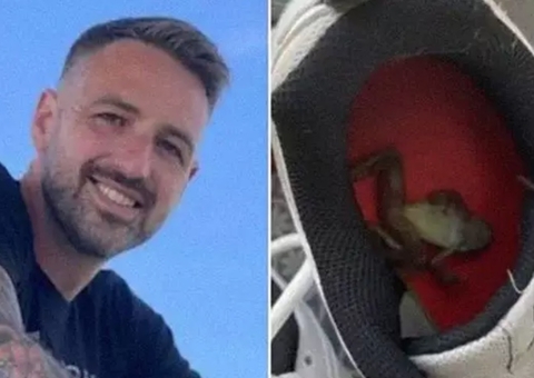 Mulher afirma que chulé do marido matou um sapo: 'sufocado'