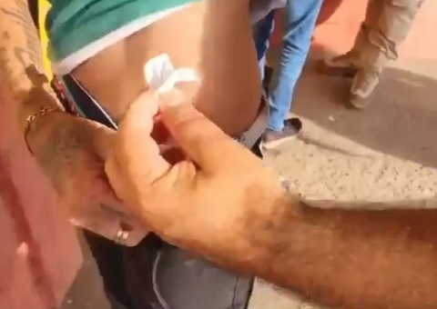 Foragido da polícia é preso com drogas escondidas na cueca