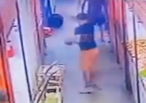 Assassino de jovem na Feira da Manaus Moderna estava disfarçado com uniforme de empresa