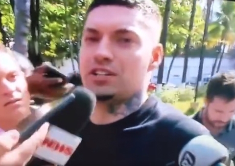 Filipe Ret divulga música nova ao chegar em delegacia e bomba na web  