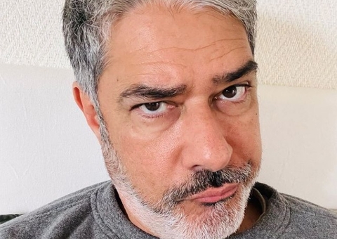 William Bonner testa positivo para Covid e é afastado do Jornal Nacional