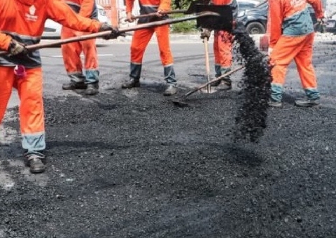 Obras de pavimentação causam mudanças em vias na Zona Sul de Manaus