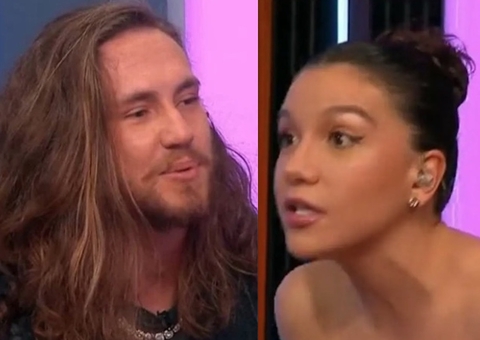 Vitor Kley entrega affair com Priscila Alcântara ao vivo: ‘nos curtindo’