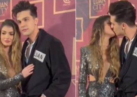 Namorando há 8 meses, Luan Santana pede Izabella Cunha em casamento