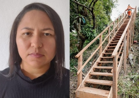 Polícia investiga se mulher baleada em escadaria de Manaus foi assassinada