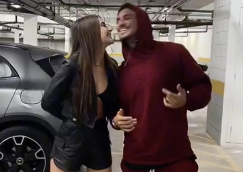 Jade Picon e Gabriel Medina fazem dancinha juntos em meio a rumores de affair; Vídeo