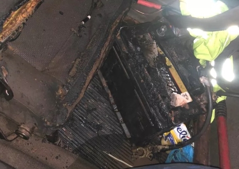 Criança tem corpo 55% queimado após bateria de carro explodir