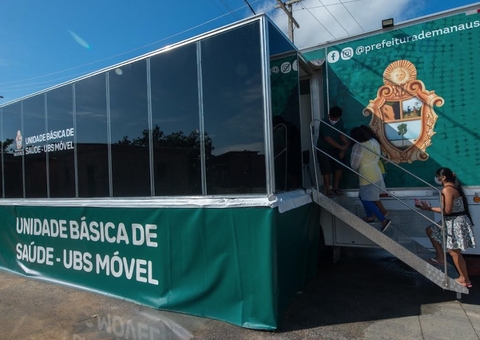 UBS Móvel oferta serviços nas proximidades do Museu da Amazônia