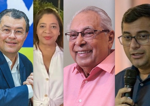 De caminhadas a jantar especial; confira agenda de candidatos ao Governo no Amazonas
