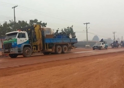 Distrito de Manicoré começa a receber iluminação de LED 