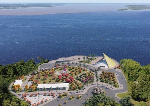 David Almeida anuncia data de entrega do parque Encontro das Águas