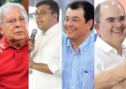 Candidatos ao Governo do Amazonas participam de gravações e caminhadas nesta quarta