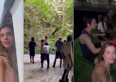 Giovanna Lancellotti enaltece Amazonas em vídeo após gravação de filme para Netflix 