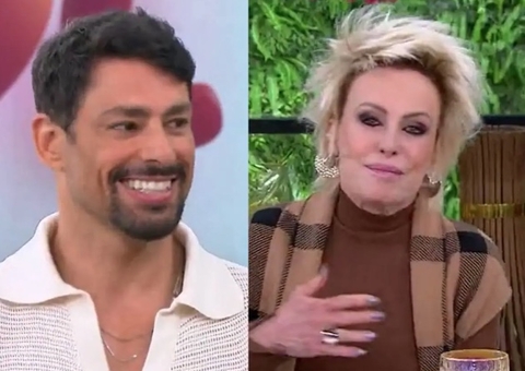 Ana Maria fala de sexo com Cauã Reymond e deixa ator sem graça 